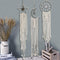 MIPON 3Pcs Macrame Dream Catcher, Handmade Woven Boho Tapestry, Chic Bohemian Home Decor Wall Hanging Sun & Moon & Star Decoration Craft Gift