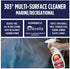 303 Marine Multi-Surface Cleaner - Safely Cleans All Water Safe Surfaces, Including All Types of Fabric and Vinyl, Rinses Residue Free, Manufacturer Recommended, 32oz (30204) Packaging May Vary