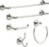 DELTA Cassidy Towel Hook, Robe Hook Polished Nickel Towel Holder for Bathroom, Bathroom Accessories, 79735-PN 3.88 x 2.50 x 3.88 Inches