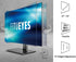 FITUEYES Swivel Universal TV Stand Table Top TV Base for 27 to 55 Inch LCD LED Flat Screen TV Height Adjustable Television Stands with Black Tempered Glass Base VESA 400x400mm Holds Up to 88 Pounds