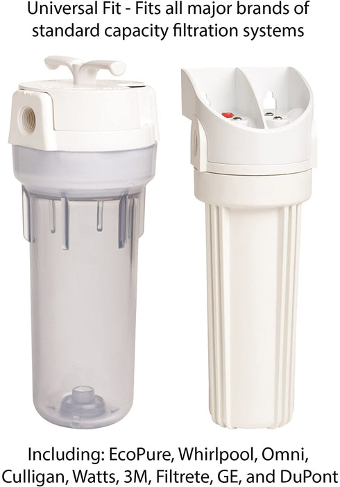 EcoPure EPW2B Whole House Replacement Filter, Standard, White, 2 Count