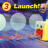 Ontel Balloon Zoom Blue Car Set with Rocket Ship, Multi
