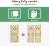 Jumbo Roll Anjia Heavy Duty Reusable Bamboo Towels 40 Sheets/Roll Great as Kitchen Towels, Dish Towels, Cleaning Rags, Shop Towels, and Swedish Dishcloths - Replacement of Paper Towels Bulk