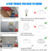 Closet Lights Motion Sensored Indoor Ceiling Mount LED- 10W 5000K Closet Stair Porch Ceiling Pantry Motion Activated Light, 6-7/8 Inch 90CRI 600lm Hardwire to Junction Box, No Battery, Damp Rated ETL
