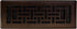 Decor Grates AJH310-RB Oriental Floor Register, 3"x10", Rubbed Bronze