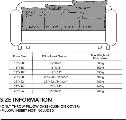 Deconovo Soft Cushion Covers Pillow Covers Faux Linen Pillow Covers with Invisible Zipper for Sofa 18x18 Inch Grey 4 Pcs Case Only No Insert
