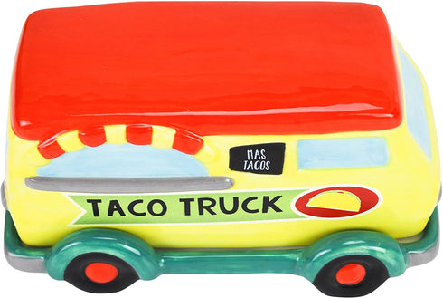 Boston Warehouse Taco Truck Covered Butter Dish, Standard