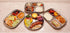 Korean Stainless Steel Divided Plates by KS&E, Kids Toddlers Babies Tray, BPA Free, Diet Food Control, Camping Dishes, Compact Serving Platter, Dinner Snack, 3 Compartment Plate Silver, Set of 2