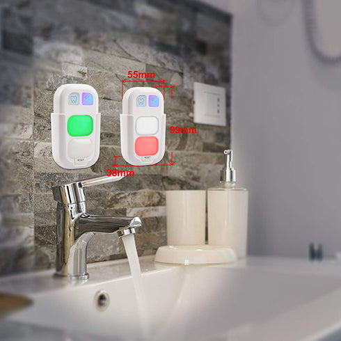Timer Luxsway, 2 Minutes Teeth Brush Timer and 20 Seconds Hand Wash Timer for Kids Training Coach, Wireless Battery Powered Indicator Light 2Pack