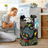 Qilmy Gamepad Laundry Hamper Large Waterproof with Handle Laundry Baskets Foldable Lightweight Durable Store Basket for Bathroom Bedroom