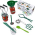 Canning Supplies Starter Kit, 8 Piece Set, Canning Tools and Accessories with Jar Funnel, Jar Lifter, Kitchen Tongs, Magnetic Lid Lifter, Jar Wrench, Silicone Spatulas, Bubble Popper, Label, Green