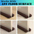 Under Door Draft Stopper- Thicker 2" Foam Strip Door Draft Blocker Soundproofing Guard-Twin Weather Stripping Interior Front Door Sweep Adjustable 36 inches