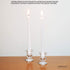 Hosley Set of 12 Glass Taper Candle Holders 2.5 Inches High Ideal Gift for Weddings Party Favor Reiki Meditation O3