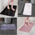 Bathroom mat Luxurious Ultra Soft Non-Slip Absorbent Quick Dry ?Machine Washable Shower Rug, Perfect mat for Bathroom,Kitchen, and Bedroom Decor (19.7 x 31.5 Inch, Black)