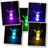 Tripop RGB Color Changing Submersible LED Lights, 13 Colors 4 Modes LED Floral Lights with Remote Controls + Battery Powered (4 Packs)