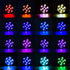 Mini Submersible LED Lights with Remote Control Tea Lights Small Underwater Lights Battery Powered Flameless LED Accent Light for Party Event Vase Fishtank Hot Tub (4 Pack, White)