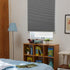 Blackout Cellular Shades Cordless Honeycomb Blinds Fabric Window Shades, 30x64 inch, Cool Silver(Blackout)
