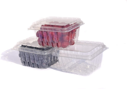 35 PACK - Plastic Berry Basket/Produce Containers - Pint Size