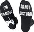Do Not Disturb I'M Gaming Socks, Teenage Gifts Idea Teens Stocking Stuffers Gamer Sock Gifts for Boys Mens Dad Father
