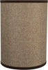 Aspen Creative 31268 Transitional Drum (Cylinder) Shaped Spider Construction Lamp Shade in Straw Yellow, 8" wide (8" x 8" x 11")