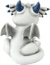 World of Wonders - Dreamland Dragons Series - Crystal - Collectible Crystal The White Ice Dragon Figurine with Official Birth Certificate | Fantasy Home Decor Accent, White