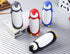 ChezMax Penguin Vacuum Thermos Stainless Steel Water Bottle Travel Mug Flask for Kids Children Student 9.5oz Black
