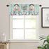 1PC Happy Easter Eggs Window Treatment Valance for Kitchens, Bathrooms, Decorative Rod Pocket Curtain Valance Short Winow Valance Curtains, 52" W x 18" L, Funny Rabbit Wooden Planks