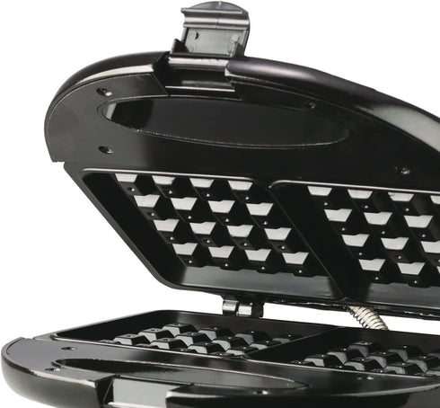Brentwood TS-243 Non-Stick Dual Waffle Maker, Black