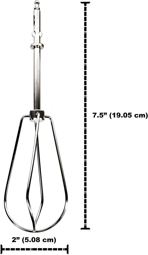 Univen Beaters fits Cuisinart CHM Series Hand Mixers Replaces Cuisinart CHM-BTR