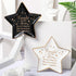2 Pieces Friend Are Like Stars Tray Long Distance Gift Graduation Trinket Dish Star Shaped Ceramic Ring Jewelry Dish Friendship Inspirational Holder Tray Decorative Jewelry Trinket Trays for Friend