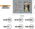 Wedding Engagement Gifts for Women Bride to Be - Lovers Engraved Picture Frame 4x6 Inches - He Asked and She Said Yes