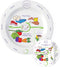 Bariatric Melamine Portion Control Plate 8” For Weight Loss After Surgery. Bariatric Surgery Must Haves For Gastric Sleeve, Bypass Or Band With Protein, Carbs And Vegetables