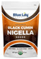 Blue Lily Organics | Raw Nigella Black Cumin Seeds (Nigella Sativa) | Certified Organic Ingredients | Non-GMO & Gluten Free | Healthy Spice w/ Antioxidant & Anti Inflammatory Qualities | 8oz Bag
