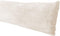Extra Soft Body Pillow Cover, Sherpa / Microplush Material, 20x54 Inches, Zipper Closure (Cream)