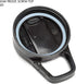 Primula Commuter Thermal Coffee Mug Water Bottle with Multifunction Carabiner Lid, 16 Oz, Brushed Stainless Steel