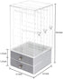 MANO Acrylic Jewelry Organizer Clear Earring Jewelry Box Organizer for Kids Women Men - Earring Holder Jewelry Storage Trays Drawer Stand Case for Ring Bracelet Necklace