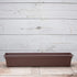 Novelty 16363 Countryside Flower Box Planter, 36-Inch, Brown