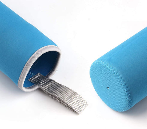 10 Pack Neoprene Water Bottle Sleeve 12 oz - 18 oz Bottle Cozy Insulated Glass Water Bottle Cover ( Multi-Color ) by HRLORKC