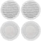 Sinnya 4 Pack S7000AMZ Pads Replacement Compatible with Shark S7000 Series, S7000 S7000AMZ S7001 S7001TGT Steam & Scrub All-in-One Scrubbing Mop, for Model XKITP7000