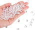 Hedume 4200pcs Clear Wedding Table Scattering Crystals, 0.4inch Acrylic Diamonds Gemstones for Wedding, Bridal Shower, Vase Beads Decorations