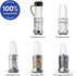 NutriBullet 24 Ounce Tall Cup with Standard Lip Ring, Clear/Gray
