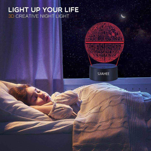3D Star Wars Lamp - Star Wars Gifts - Star Wars Light - Star Wars Lamp& Perfect Gifts for Kids and Star Wars Fans