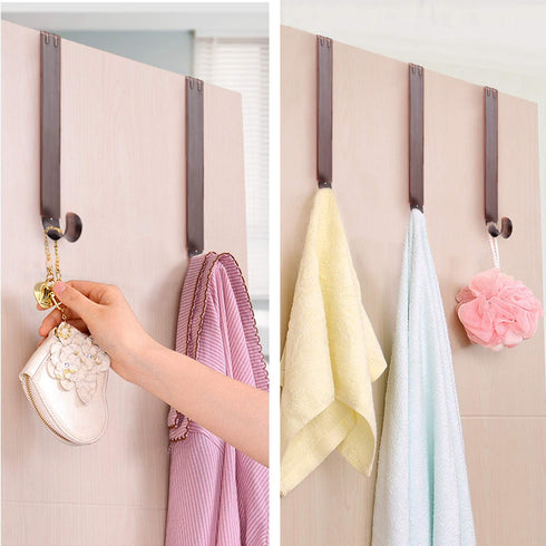 Myfolrena Adjustable Wreath Hanger from 15"-24", Metal Wreath Hook for Front Door, 20lb (Bronze-2 Pack)