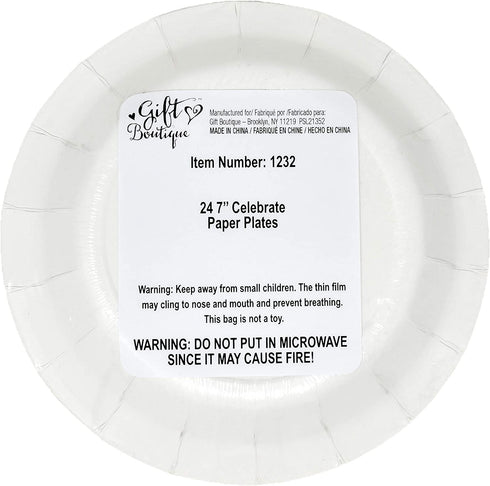 Black & Gold Party Supplies Tableware Set 24 9" Paper Plates 24 7" Plate 24 9 Oz Cups 50 Lunch Napkins for Celebrate Birthday Wedding Retirement Grad New Years Celebration Disposable Dinnerware D©cor