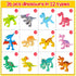 36PCS Dinosaur Bulk Toys Dinosaurs Pinata Goodie Bags Stuffers Easter Egg Fillers Treasure Box Mini Toys Dino Desk Pets Classroom Prizes for Kids Birthday Party Favors for Boys Girls Cupcake Toppers