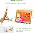 Bamboo Book Stand, Large Cookbook Holder Reading Book Holder with 5 Adjustable Height, Foldable Wooden Cooking Bookstand for Textbook, Receipe, Music Books, Tablet, Ipad by Pipishell (13.4" x 9.5")