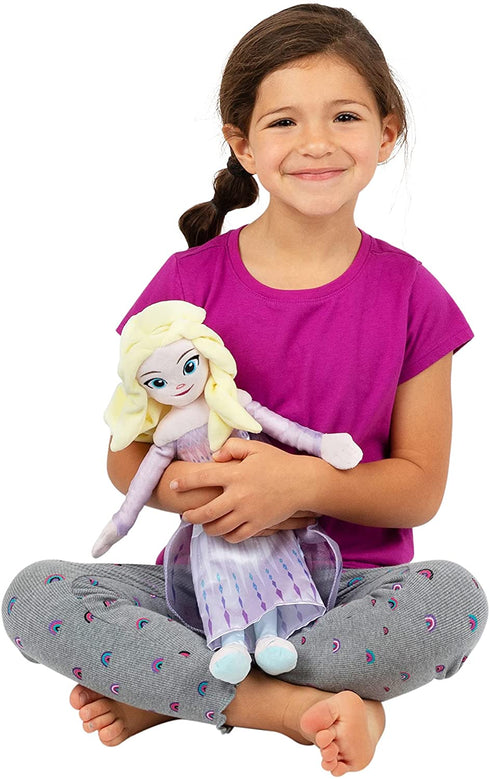 Franco Kids Bedding Super Soft Plush Mini Cuddle Pillow Buddy, One Size, Disney Frozen 2 Elsa