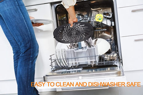 Air Fryer Replacement Grill Pan For Power XL Gowise 7QT Air Fryers,Nonstick Coating Crisper Plate,Air Fryer Replacement Parts,Air Fryer Rack,Air Fryer Accessories,Dishwasher Safe
