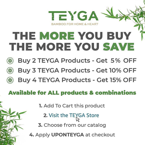 TEYGA Bamboo Dishwasher Clean Dirty Magnet Sign, with Stainless Steel Window - Dishwasher Magnet Clean Dirty, No-Scratch Strong Magnets, 2 Double-Sided Stickers, Dirty Clean Dishwasher Magnet Cover