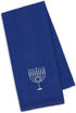 DII Hanukkah Collection Kitchen, Dishtowel Set, 18x28, Embroidered Dreidel, 3 Piece